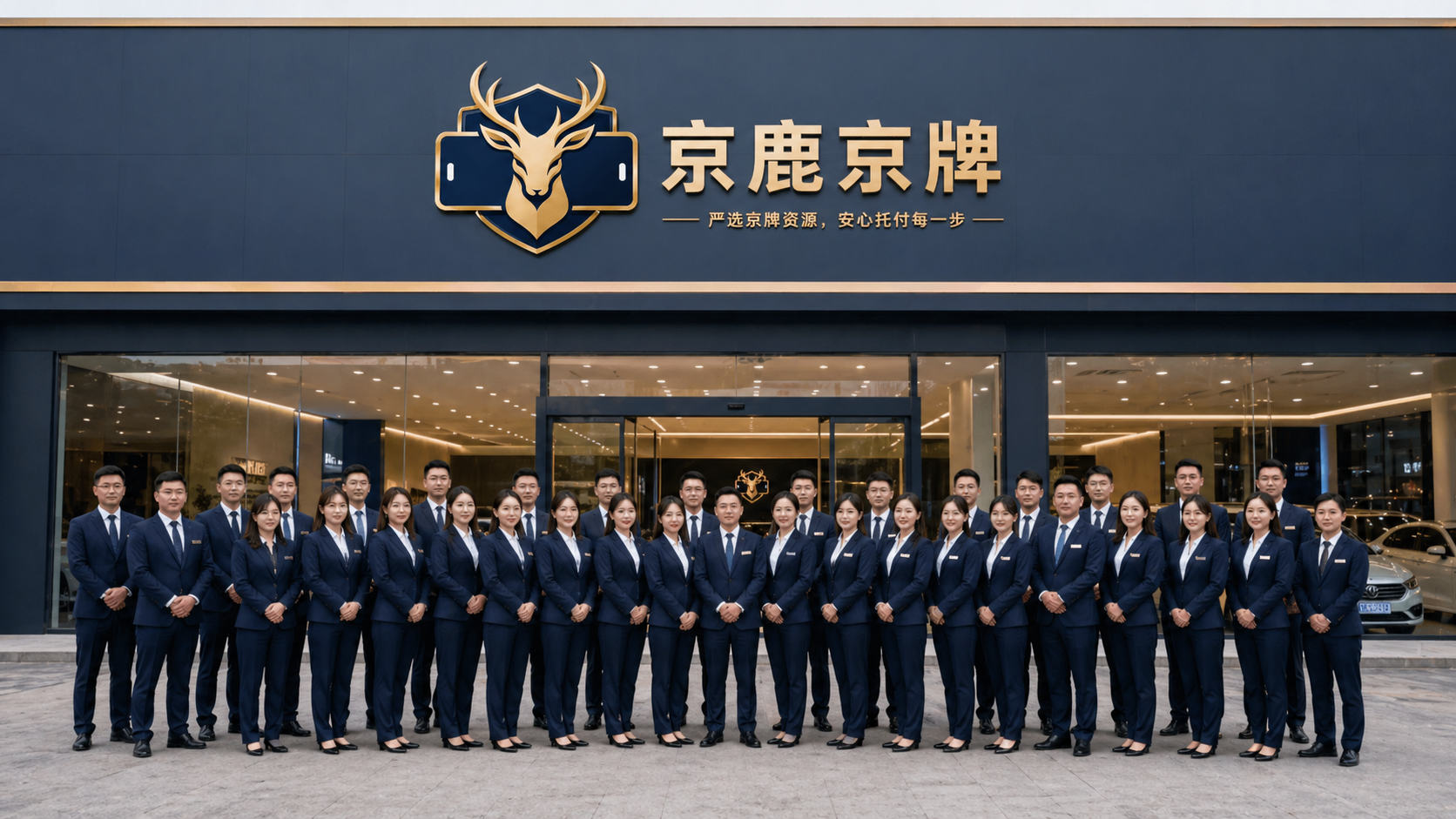 京鹿京牌实体门店和专业团队